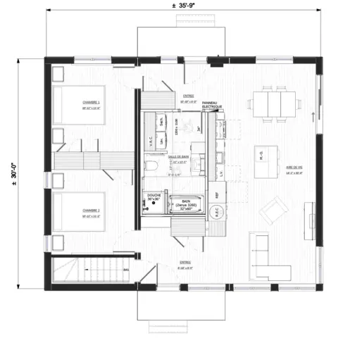 hom vivo plan escalier 900x900