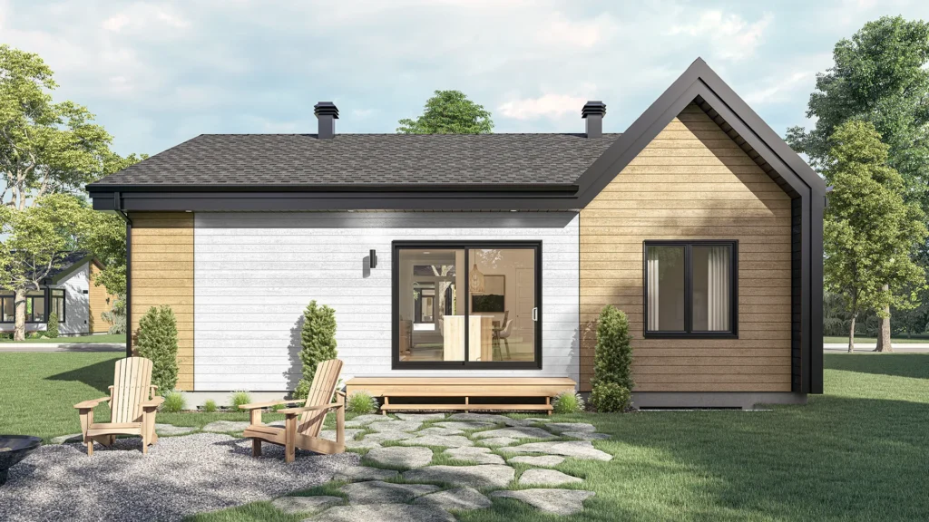 laprise hom kiso elevation arriere quartier