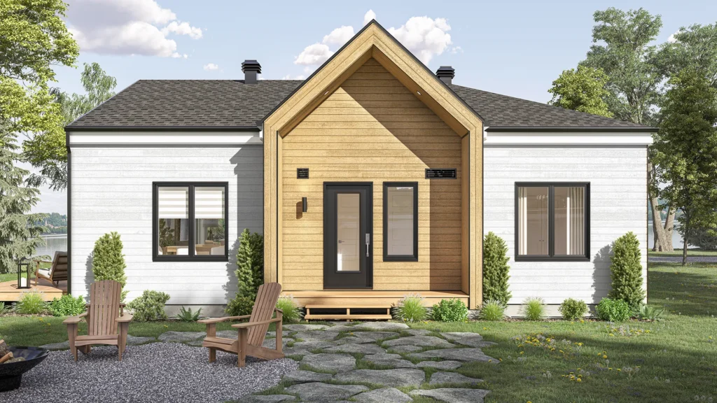 laprise hom oslo elevation arriere lac