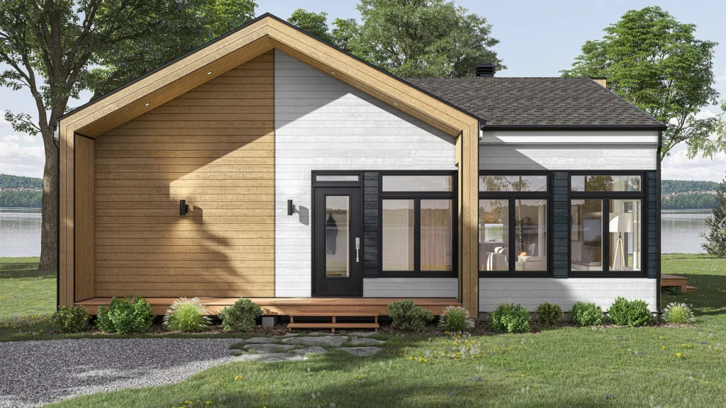 laprise hom oslo elevation avant lac