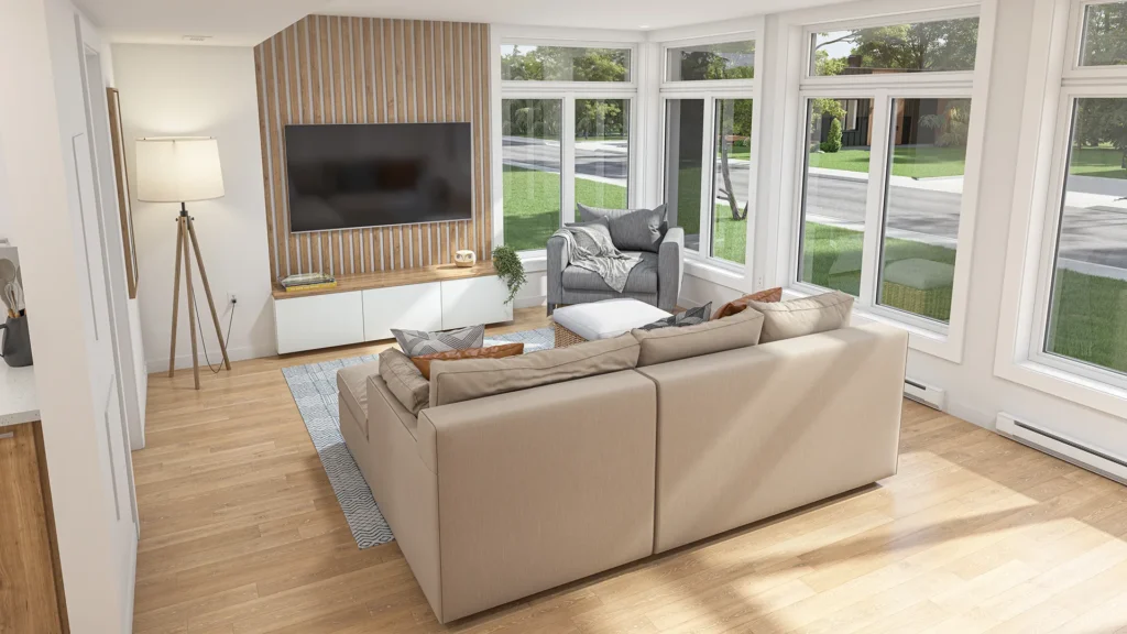 laprise seriehom interieur salon fenetre